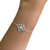 Pulsera Nudo de Bruja Con Piedra arcángel Miguel