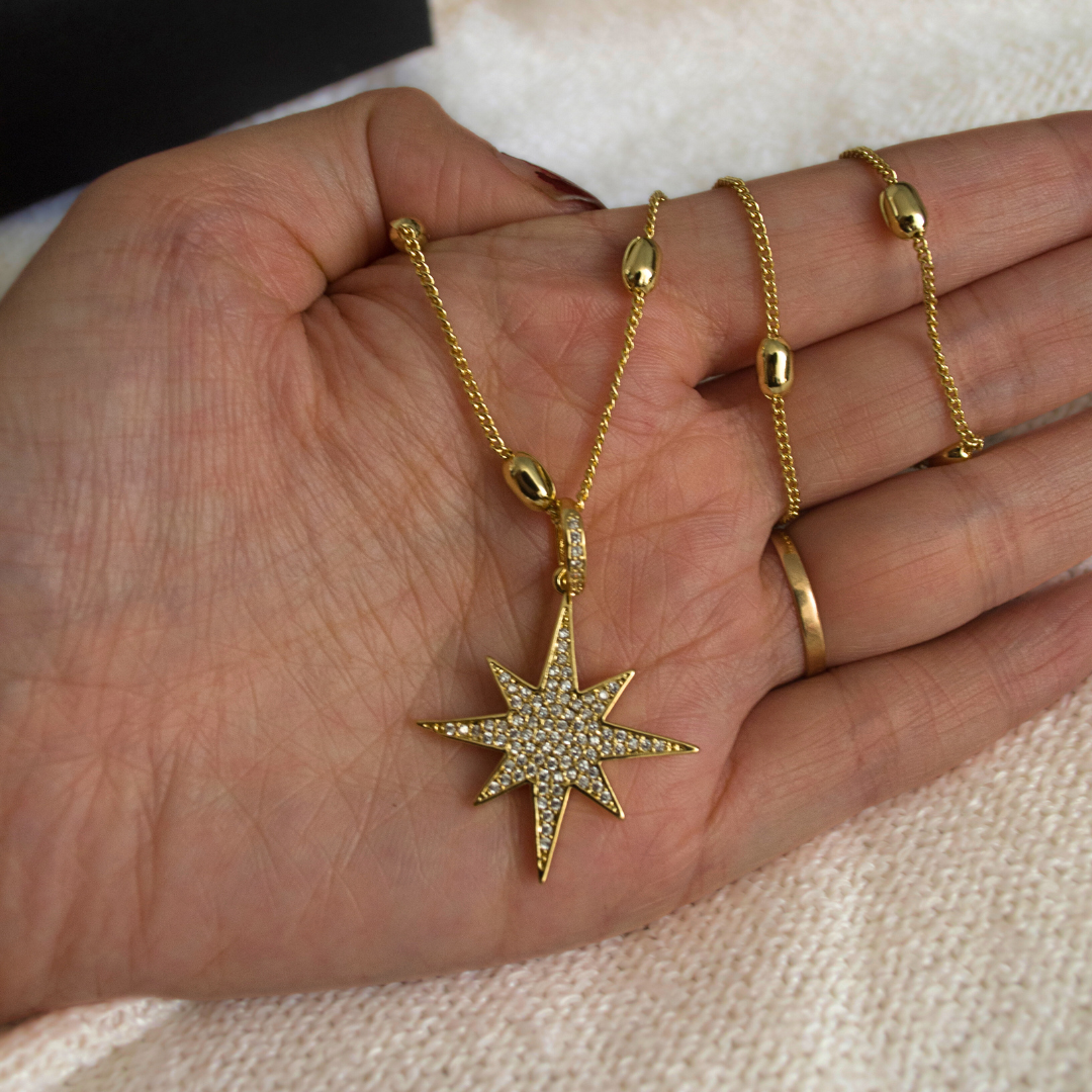 Collar Estrella Fugaz Gold