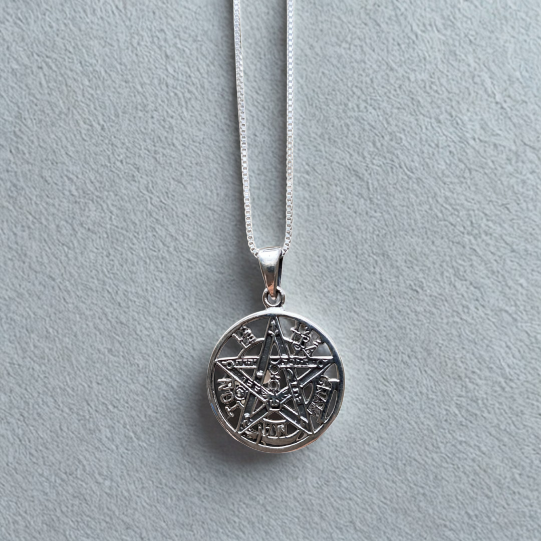Collar Tetragrámaton Envejecido